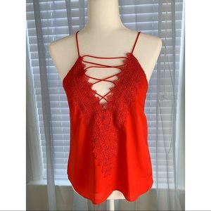 NWT|WAYF Lace Trimmed Cami
